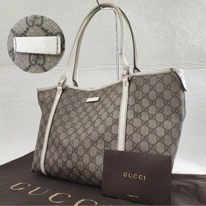 Authentic Gucci GG Canvas Tote Bag